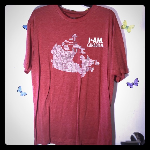 ๐I am Canadian Mens T-shirt